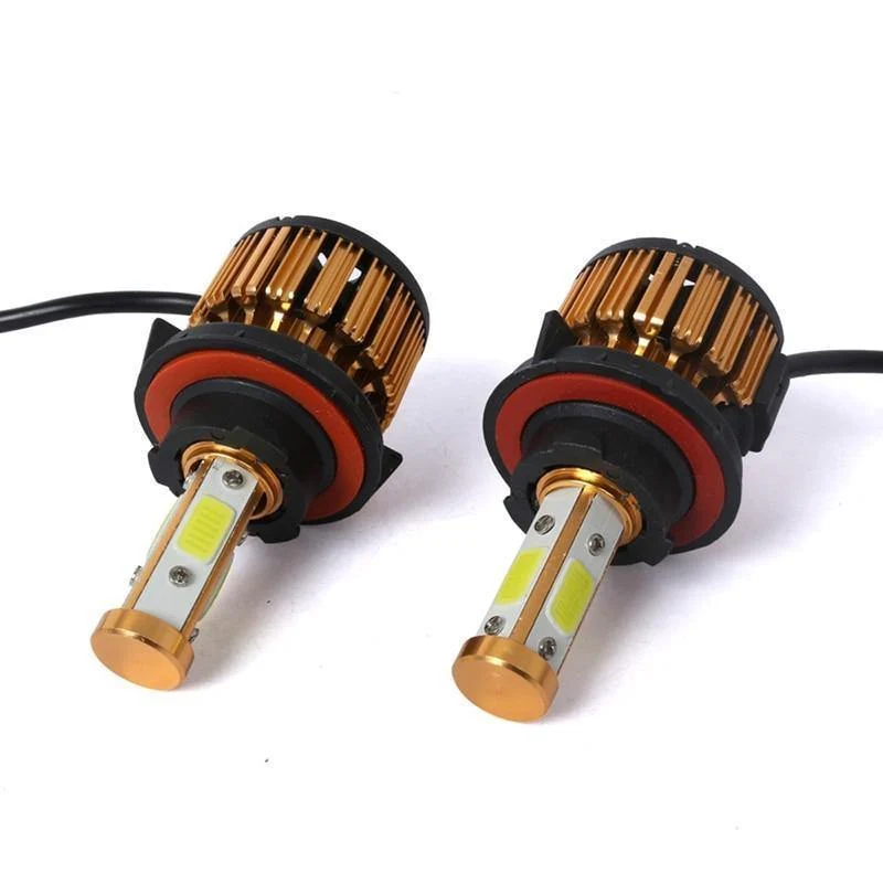 360W 32000LM 4-seitiger COB Hi / Lo Beam Autolicht LED Scheinwerfer H11 H7 H4 9005 HB3 9006 HB4 9007 H13 Canbus Glühbirne für Audi