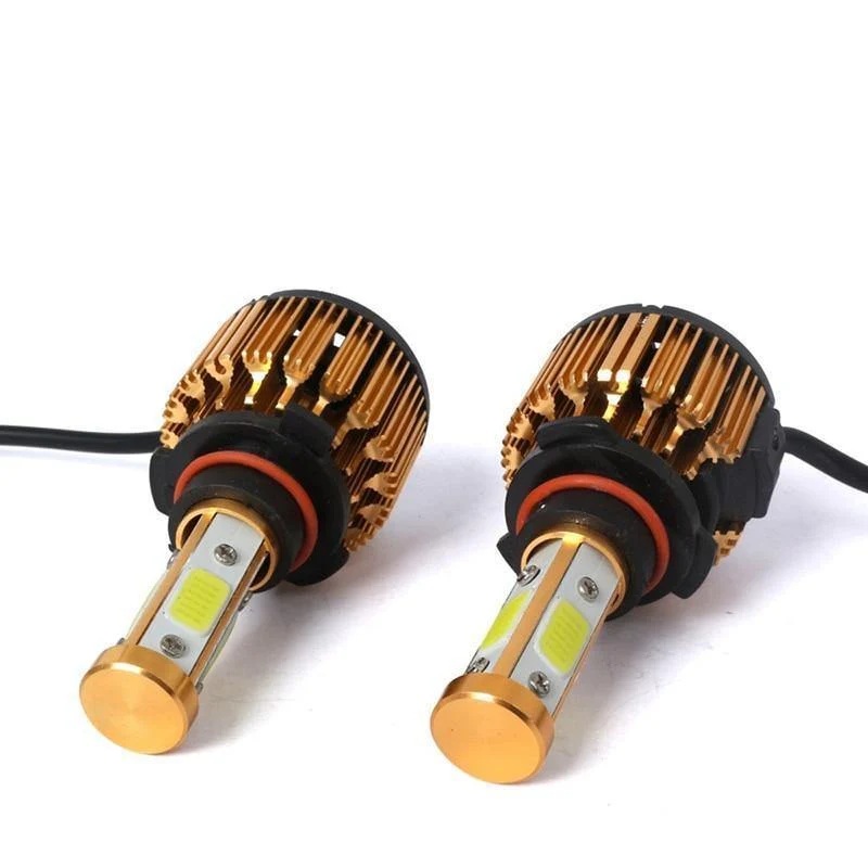 360W 32000LM 4-seitiger COB Hi / Lo Beam Autolicht LED Scheinwerfer H11 H7 H4 9005 HB3 9006 HB4 9007 H13 Canbus Glühbirne für Audi