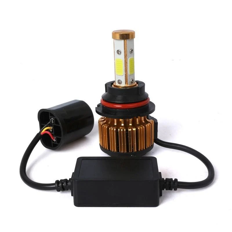 360W 32000LM 4-seitiger COB Hi / Lo Beam Autolicht LED Scheinwerfer H11 H7 H4 9005 HB3 9006 HB4 9007 H13 Canbus Glühbirne für Audi