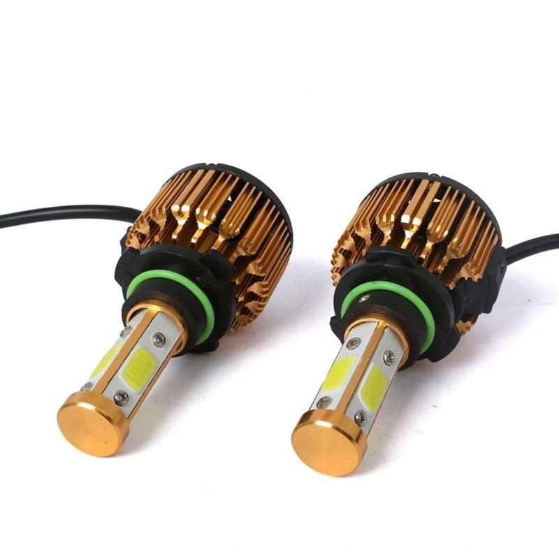 360W 32000LM 4-seitiger COB Hi / Lo Beam Autolicht LED Scheinwerfer H11 H7 H4 9005 HB3 9006 HB4 9007 H13 Canbus Glühbirne für Audi