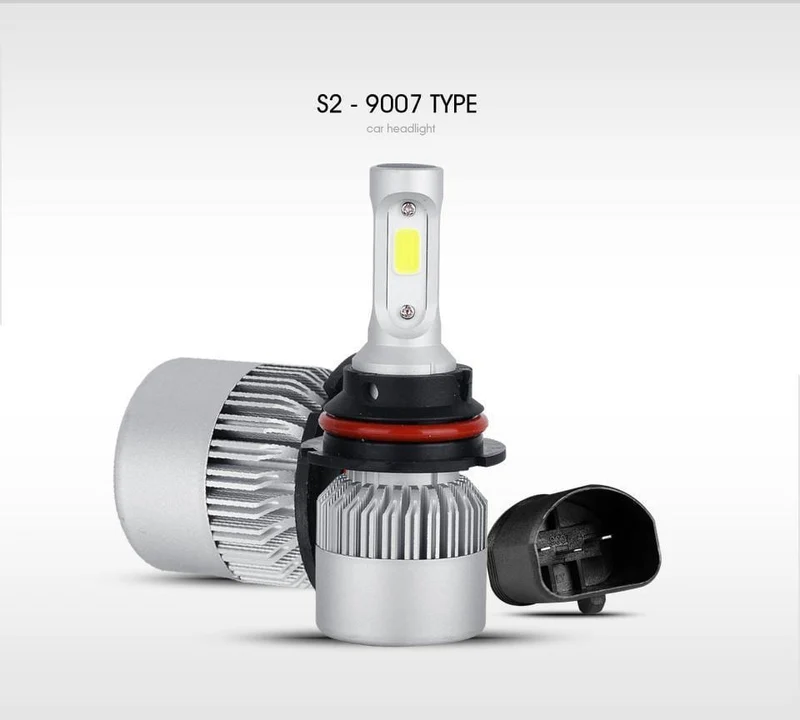 H4 H7 H11 9005 9006 H1 COB Auto LED Scheinwerfer Lampen Hallo-Lo Strahl 72W 8000LM 6500K/4300K ​​Auto Led Scheinwerfer Auto Licht 12v 24v