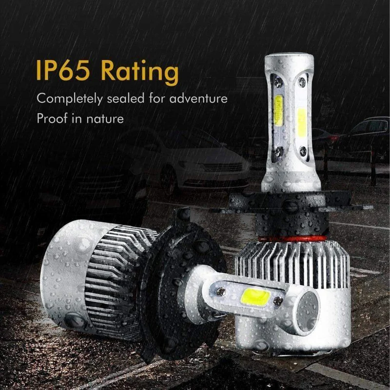 H4 H7 H11 9005 9006 H1 COB Auto LED Scheinwerfer Lampen Hallo-Lo Strahl 72W 8000LM 6500K/4300K ​​Auto Led Scheinwerfer Auto Licht 12v 24v