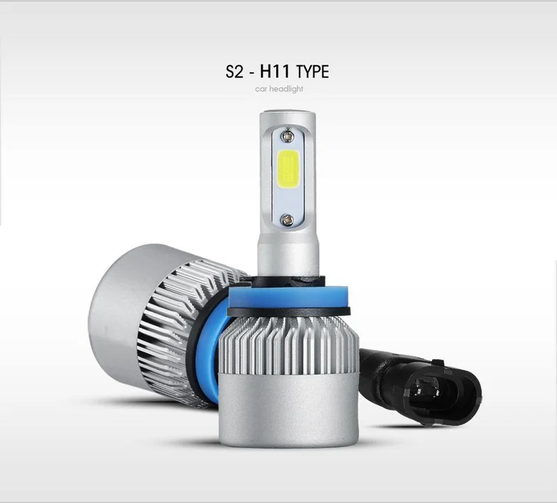 H4 H7 H11 9005 9006 H1 COB Auto LED Scheinwerfer Lampen Hallo-Lo Strahl 72W 8000LM 6500K/4300K ​​Auto Led Scheinwerfer Auto Licht 12v 24v