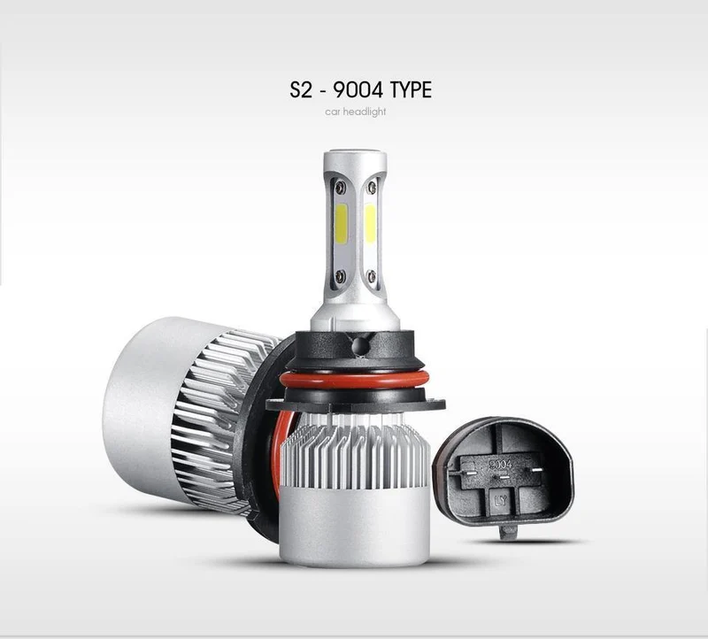 H4 H7 H11 9005 9006 H1 COB Auto LED Scheinwerfer Lampen Hallo-Lo Strahl 72W 8000LM 6500K/4300K ​​Auto Led Scheinwerfer Auto Licht 12v 24v