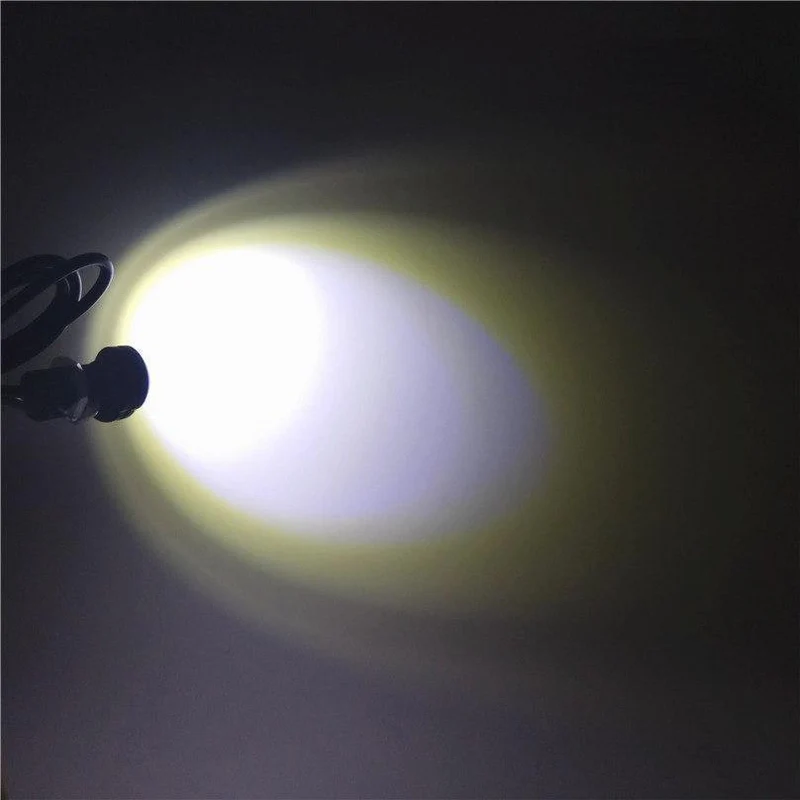 Auto Blinkt 10 Teile/los 12V LED 18mm Eagle Eye Licht High Power lampe Tagfahrlicht parkplatz Reverse nebel birne Backup DRL