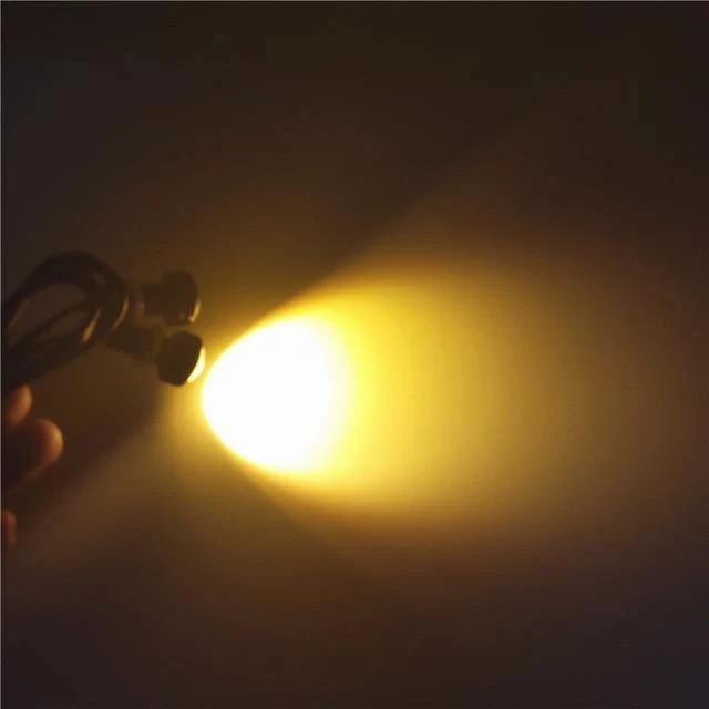 Auto Blinkt 10 Teile/los 12V LED 18mm Eagle Eye Licht High Power lampe Tagfahrlicht parkplatz Reverse nebel birne Backup DRL