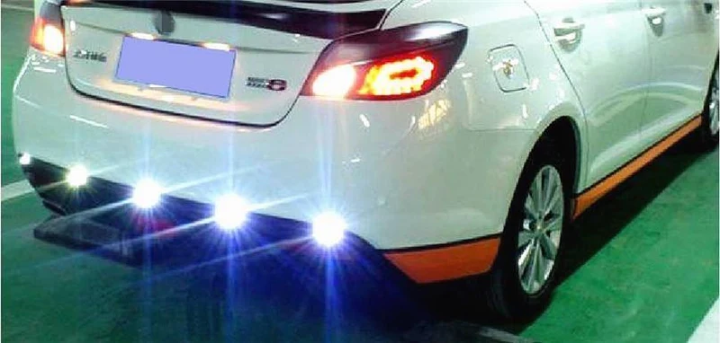 Auto Blinkt 10 Teile/los 12V LED 18mm Eagle Eye Licht High Power lampe Tagfahrlicht parkplatz Reverse nebel birne Backup DRL