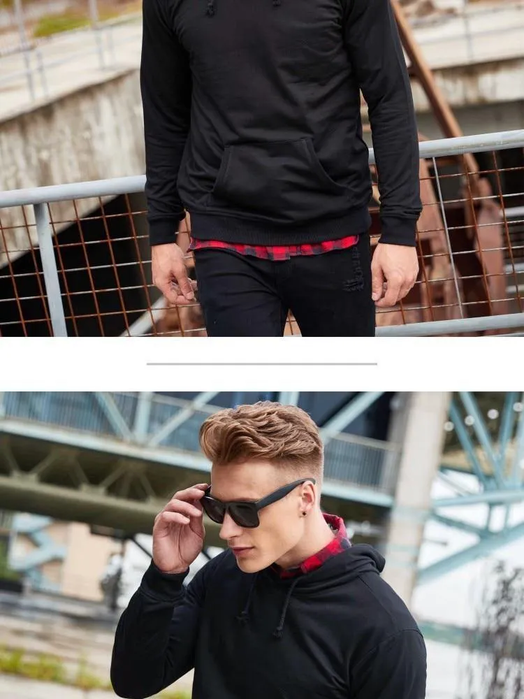 Herbst Neue Ankunft Hohe Sportswear Männer Sweatshirt Hip-Hop Männliche Mit Kapuze Hoodies Pullover Hoody Kleidung Größe XXS-4XL