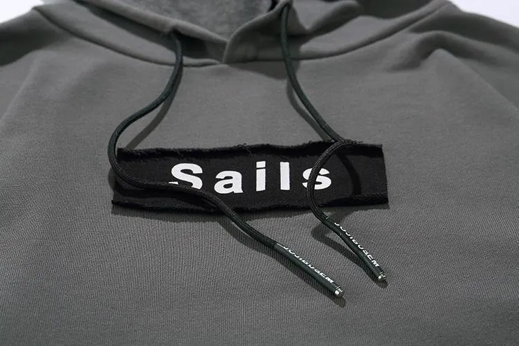 Pullover Männer Gefälschte zwei stücke Mit Kapuze hochwertige Sweatshirts Baumwolle Hip Hop Brief gedruckt Männer Band Übergroße Hoodies