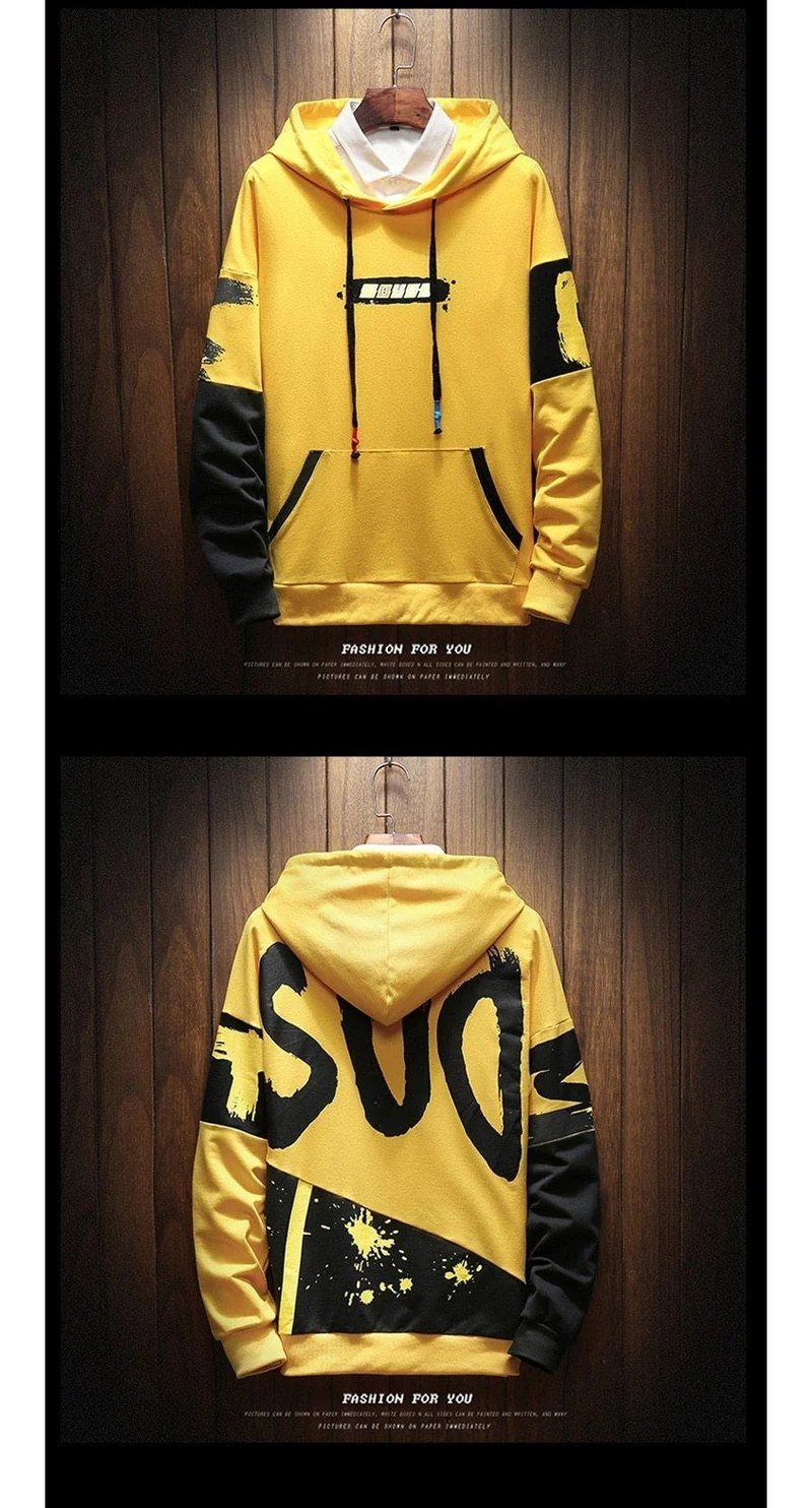 Hoodie Männer Hip hop Übergroßen Mode Marke Mit Kapuze Sweatshirt pullover Streetwear Hoodie Männer Hoodies Sweatshirts 5XL