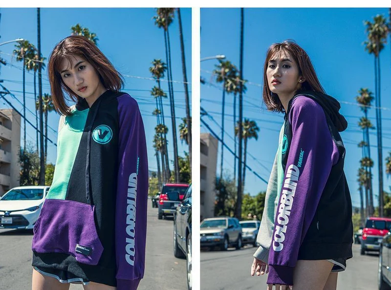 Hoodies Männer Vintage Farbblock Harajuku Streetwear Hip Hop Herbst Männliche Mode Casual Hoodie Sweatshirts