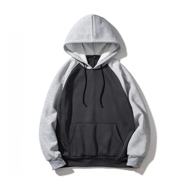 USA GRÖSSE Mode Farbe Hoodies Männer dicke Kleidung Winter Sweatshirts Männer Hip Hop Streetwear