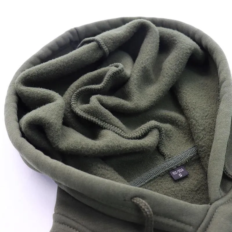 USA GRÖSSE Mode Farbe Hoodies Männer dicke Kleidung Winter Sweatshirts Männer Hip Hop Streetwear