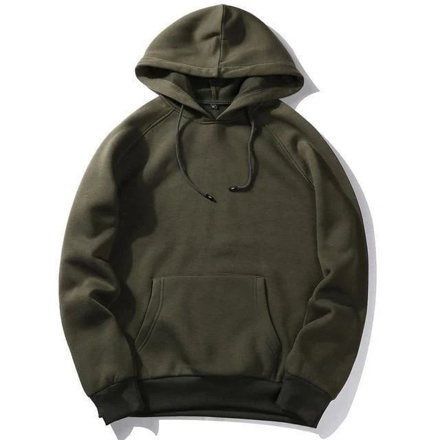 USA GRÖSSE Mode Farbe Hoodies Männer dicke Kleidung Winter Sweatshirts Männer Hip Hop Streetwear