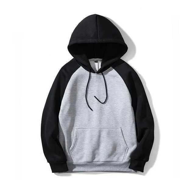 USA GRÖSSE Mode Farbe Hoodies Männer dicke Kleidung Winter Sweatshirts Männer Hip Hop Streetwear