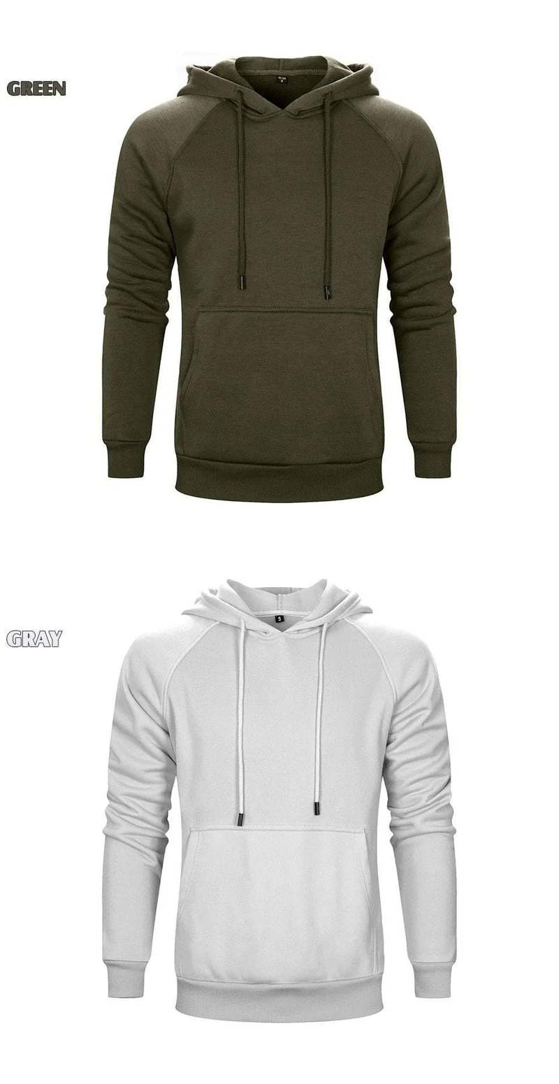 USA GRÖSSE Mode Farbe Hoodies Männer dicke Kleidung Winter Sweatshirts Männer Hip Hop Streetwear
