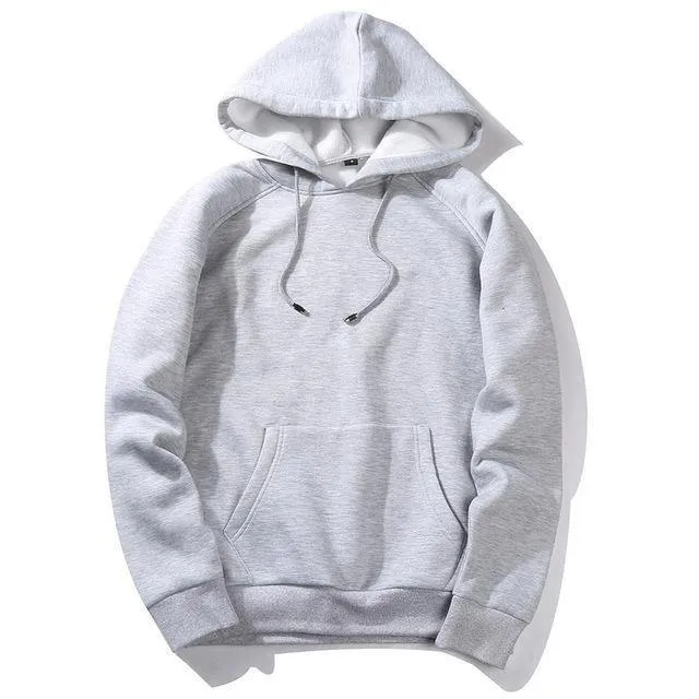 USA GRÖSSE Mode Farbe Hoodies Männer dicke Kleidung Winter Sweatshirts Männer Hip Hop Streetwear