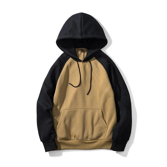 USA GRÖSSE Mode Farbe Hoodies Männer dicke Kleidung Winter Sweatshirts Männer Hip Hop Streetwear