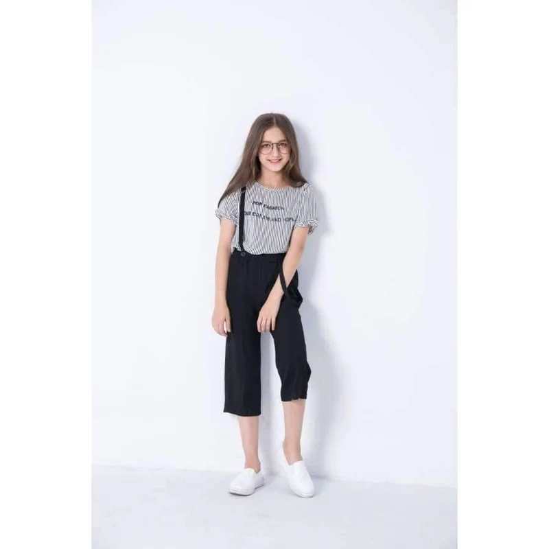 Sommer-Mädchen-Kleidungs-Satz T-Shirts Hosen-Kind-Klagen Zweiteilige Jugendliche Anzug Größe 6 7 8 9 10 11 12 13 14 Jahre