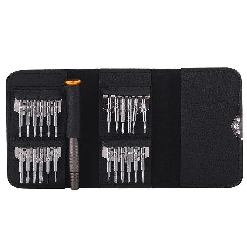 Schraubendreher-Set, 25-in-1, elektronischer Torx-Schraubendreher, Öffnungs-Reparatur-Werkzeug-Set für iPhone, Kamera, Uhr, Tablet-PC