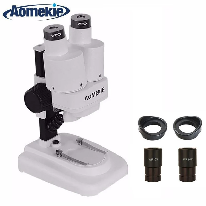 Binokulares Stereomikroskop 20X / 40X über LED beleuchtet PWB-Lötwerkzeug-Handy-Reparatur
