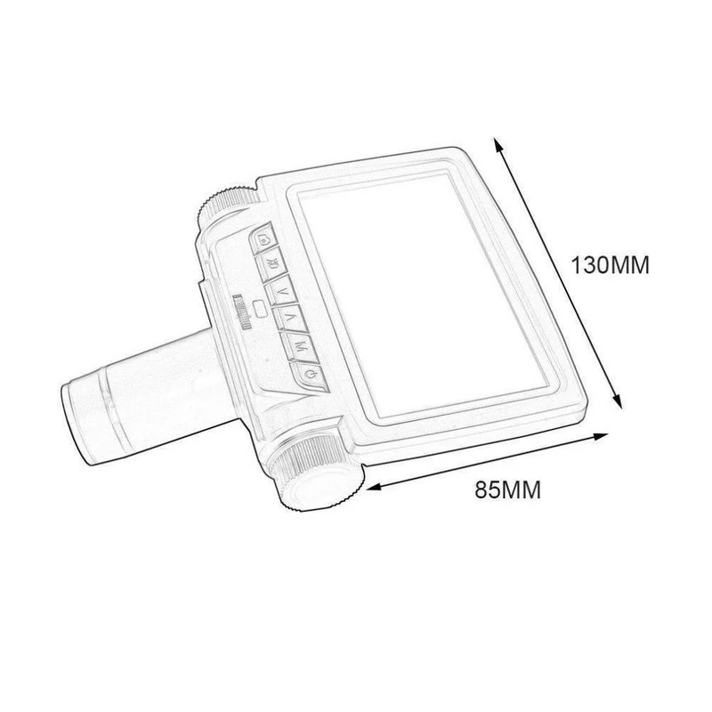 5-Zoll-Bildschirm Digitalmikroskop Metallständer HDMI-Mikroskop für Handy-Reparatur-Lötwerkzeuge