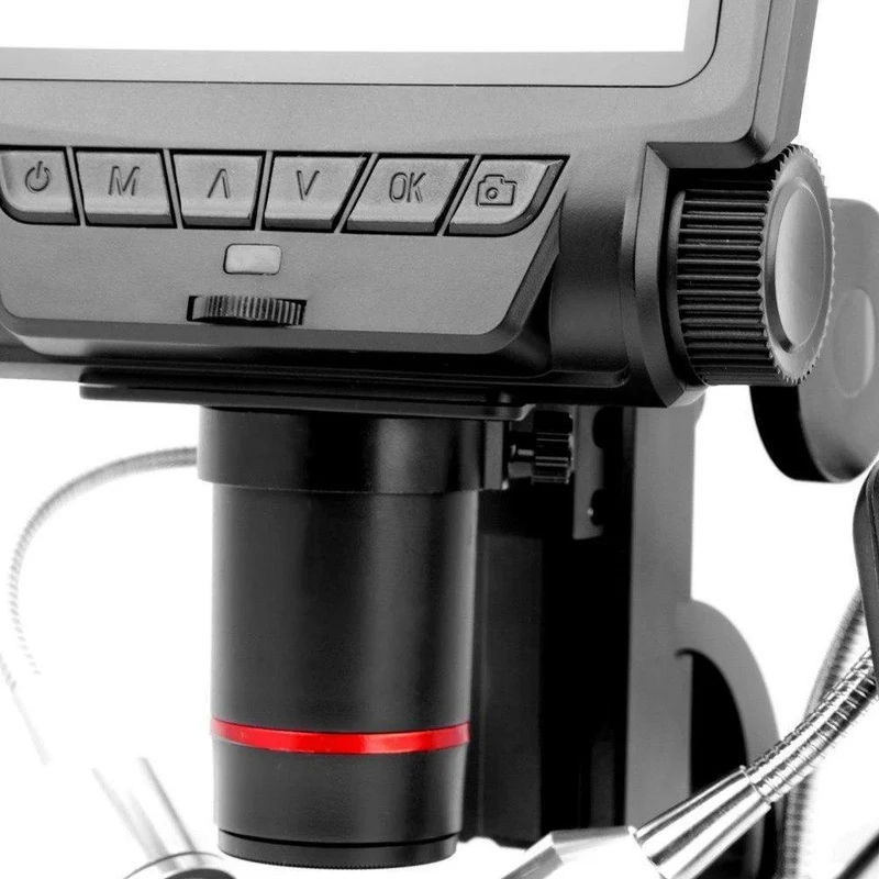 5-Zoll-Bildschirm Digitalmikroskop Metallständer HDMI-Mikroskop für Handy-Reparatur-Lötwerkzeuge