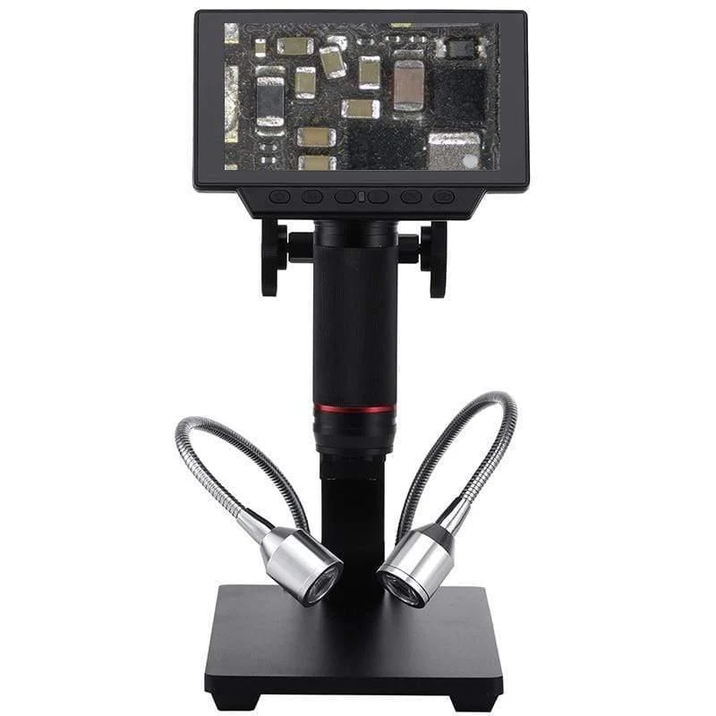12MP 1080P Digitale Industrie-Videomikroskopkamera 560X Zoom HDMI USB-Mikroskop für die Reparatur von Telefon-Leiterplattenlötungen