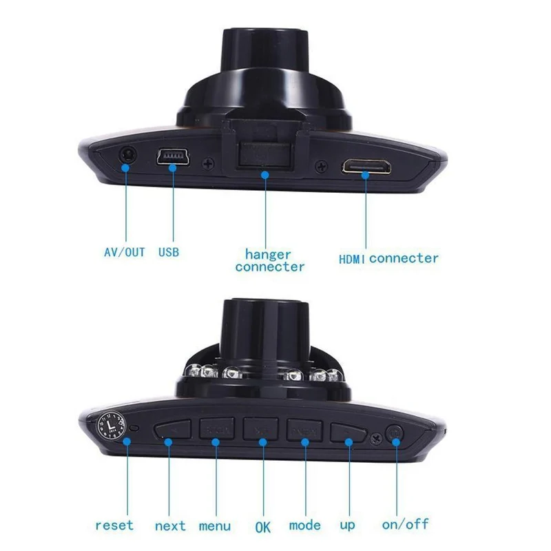 A2 Auto DVR Kamera G30 Full HD 1080P 140 Grad Dashcam Video Registrars für Autos Nachtsicht G-Sensor Dash Cam WDR