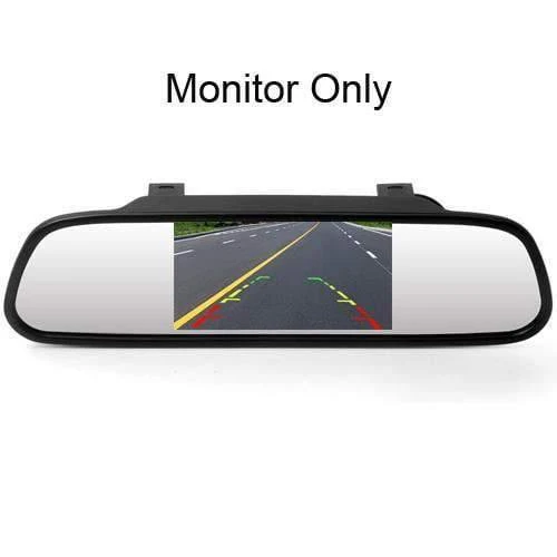 4.3-Zoll-Auto-Rückspiegel-Monitor, automatisches Parksystem + LED-Nachtsicht-Rückfahrkamera, CCD-Auto-Rückfahrkamera