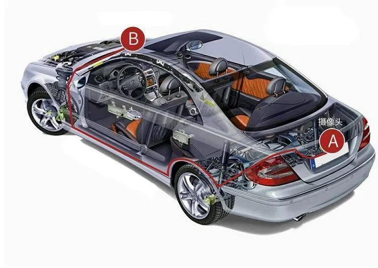 Auto-hintere Ansicht-Rückunterstützungskamerarückansichtparken für CHEVROLET EPICA / LOVA / AVEO / CAPTIVA / CRUZE / LACETTI