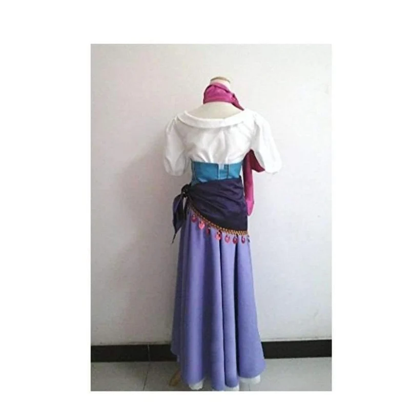 Glöckner von Notre Dame Esmeralda Kleid Cosplay Erwachsene Halloween-Kostüme