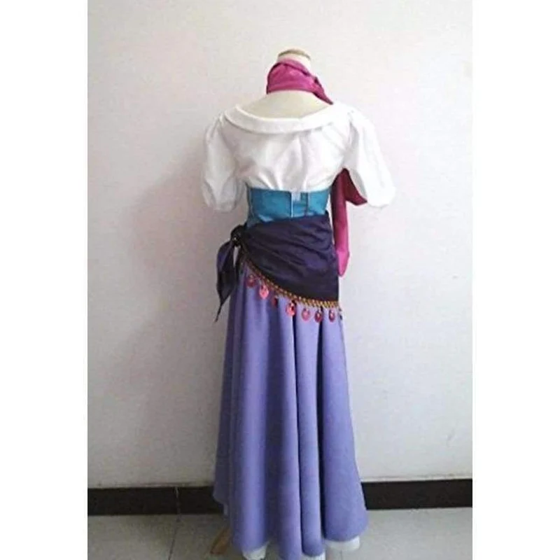 Glöckner von Notre Dame Esmeralda Kleid Cosplay Erwachsene Halloween-Kostüme