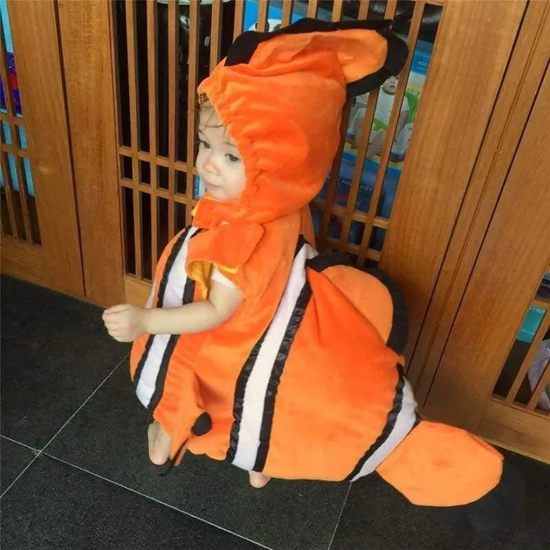 Kind Clownfish Von Pixar Animationsfilm Findet Nemo Little Baby Fisch Halloween Weihnachten Cosplay Kostüm