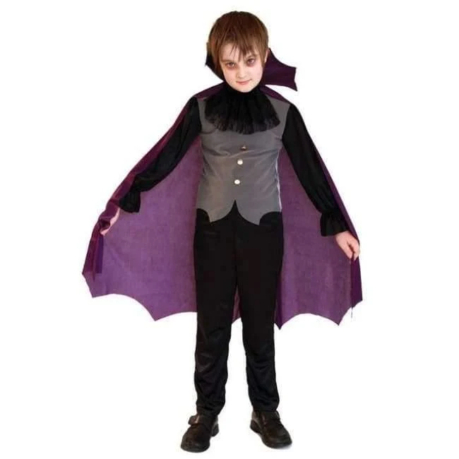 Karneval Party Halloween Kinder Kinder Graf Dracula Gothic Vampir Kostüm Fantasie Prinz Vampir Cosplay für Jungen Jungen