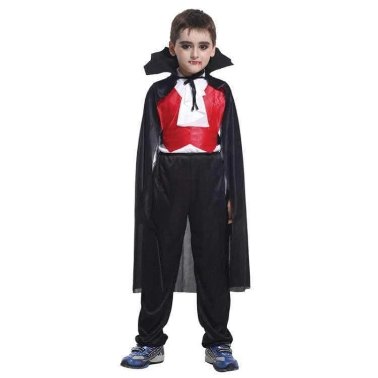 Karneval Party Halloween Kinder Kinder Graf Dracula Gothic Vampir Kostüm Fantasie Prinz Vampir Cosplay für Jungen Jungen