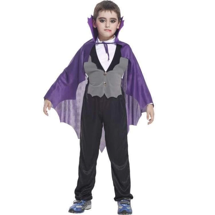 Karneval Party Halloween Kinder Kinder Graf Dracula Gothic Vampir Kostüm Fantasie Prinz Vampir Cosplay für Jungen Jungen