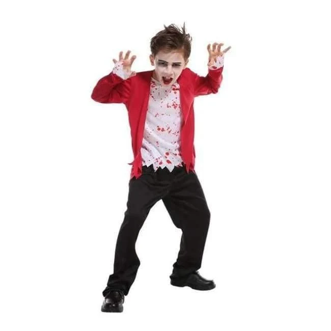 Karneval Party Halloween Kinder Kinder Graf Dracula Gothic Vampir Kostüm Fantasie Prinz Vampir Cosplay für Jungen Jungen