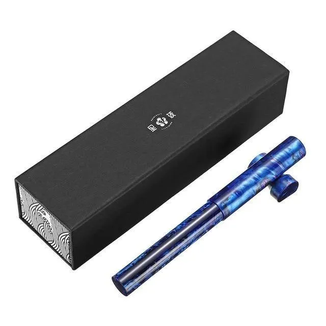 Füllfederhalter für den Beruf, Acrylharz, feine Feder, mit Box, für Weihnachtsgeschenk, Hochzeit, Unterzeichnung, Bürobedarf