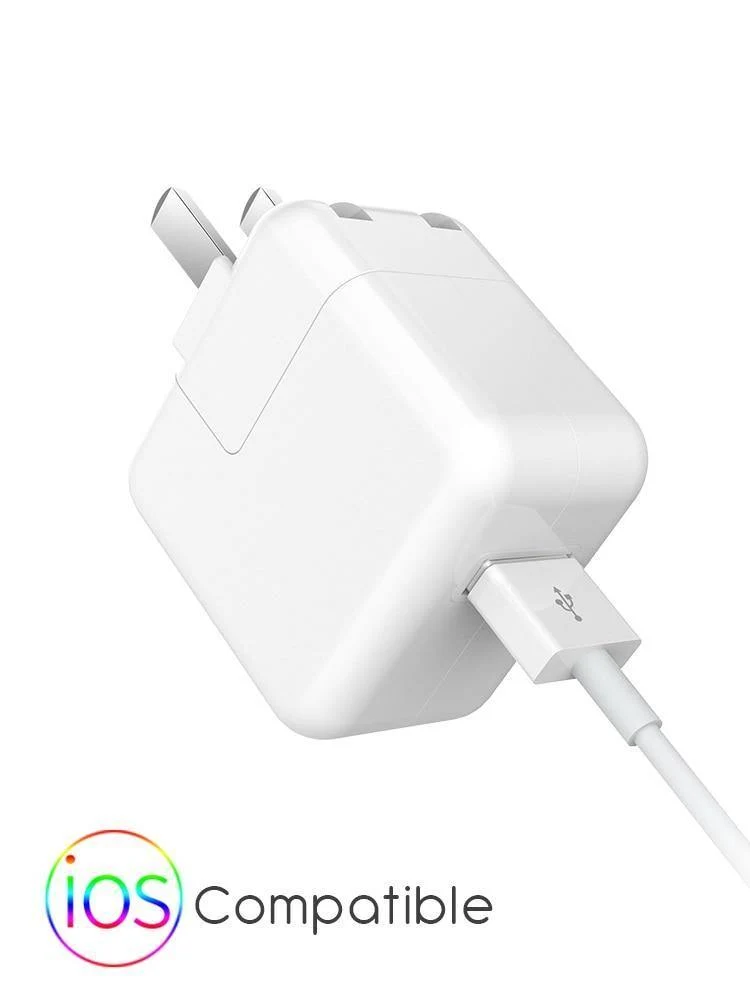 Original 12W Tragbares USB-Netzteil-Ladegerät für iPad iPhone x 8 7 6s 2.4A Schnelles Telefonladegerät für Xiaomi Huawei P20