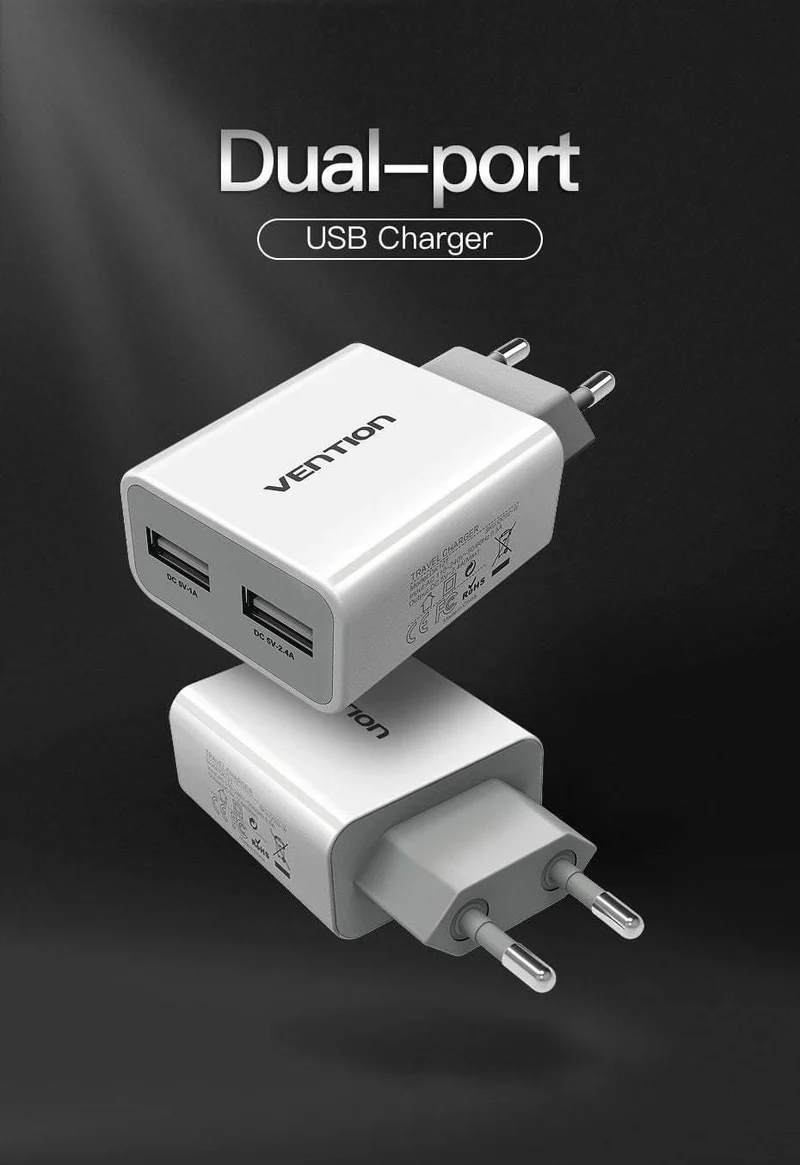 5V 1A 2.4 A USB Ladegerät Tragbare Reise Wand Ladegerät Adapter EU Stecker Für Samsung S8 iPhone 7 Xiaomi Handy Ladegerät