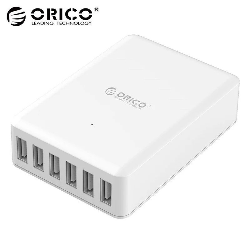 Universal USB Ladegerät 6 Ports Smart Ladegerät 5V2.4A Max Ausgang 50W/10A Handy Desktop Ladegerät für iPhone Nexus Xiaomi