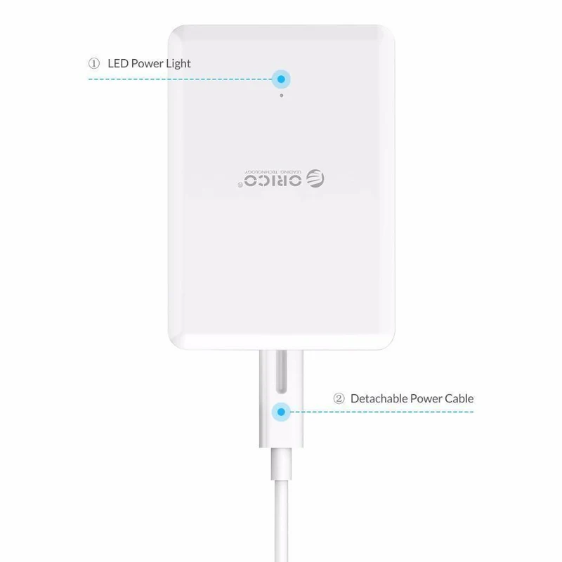 Universal USB Ladegerät 6 Ports Smart Ladegerät 5V2.4A Max Ausgang 50W/10A Handy Desktop Ladegerät für iPhone Nexus Xiaomi