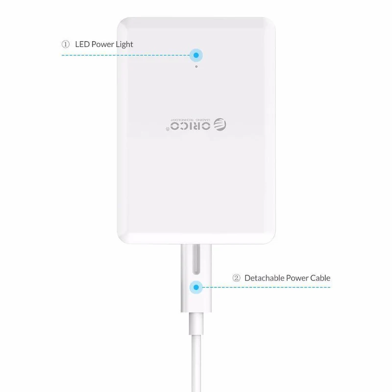 Universal USB Ladegerät 6 Ports Smart Ladegerät 5V2.4A Max Ausgang 50W/10A Handy Desktop Ladegerät für iPhone Nexus Xiaomi