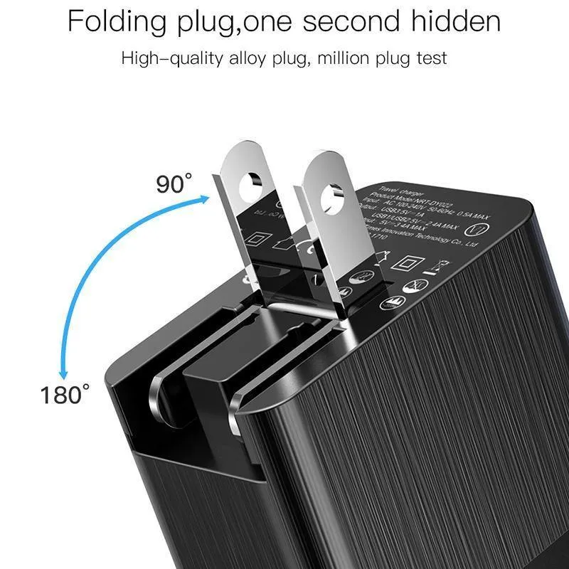 3 Port USB Ladegerät 3 in 1 Triple EU US UK Stecker 2.4 A Reise Wand Ladegerät Adapter Handy Ladegerät für iPhone X Samsung