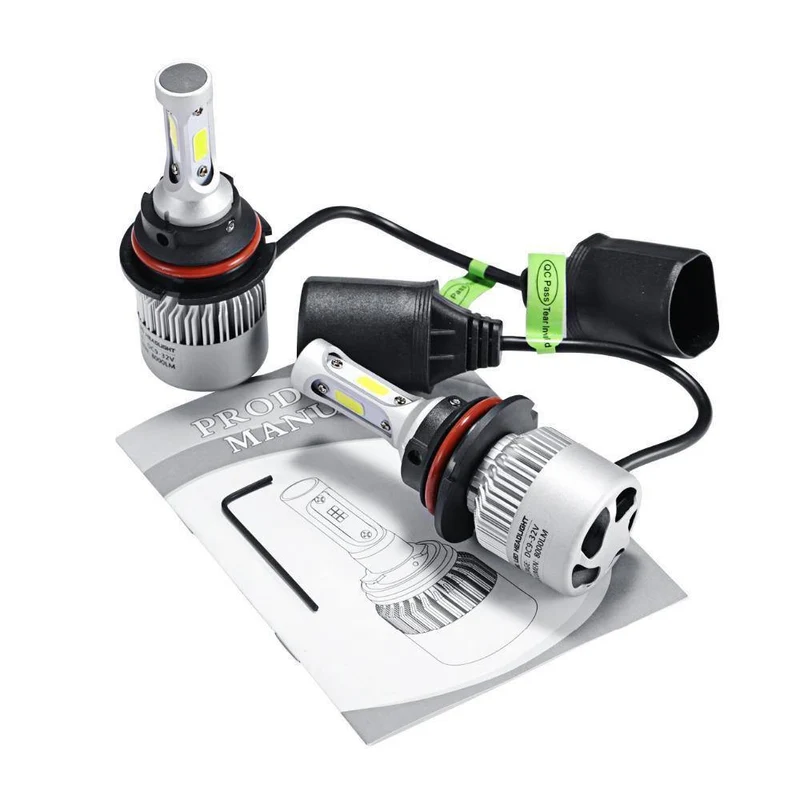 LED H7 H4 H11 Birne H1 H3 HB4 9006 HB3 9005 H13 LED Scheinwerfer Kit 72W 8000lm 6500K LED Lampe Auto H 7 11 LED Auto Licht 12v