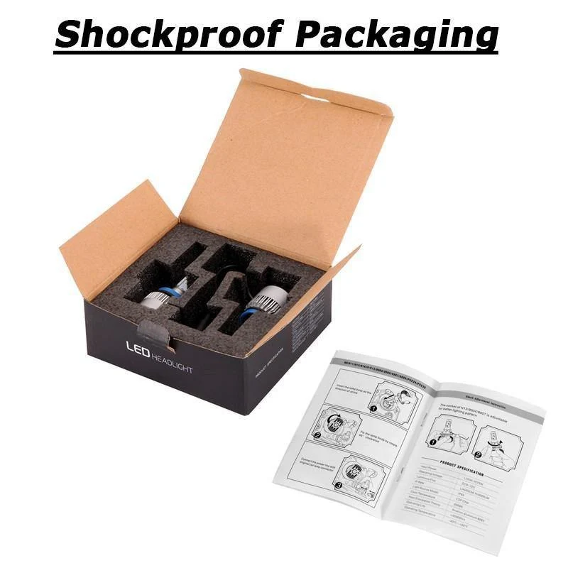 LED H7 H4 H11 Birne H1 H3 HB4 9006 HB3 9005 H13 LED Scheinwerfer Kit 72W 8000lm 6500K LED Lampe Auto H 7 11 LED Auto Licht 12v