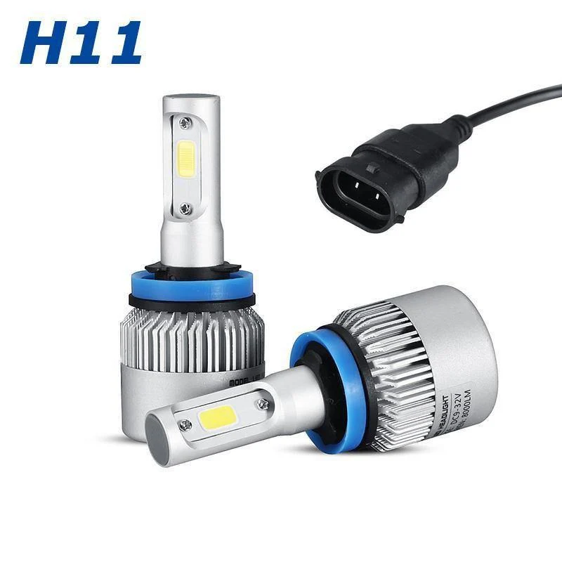 LED H7 H4 H11 Birne H1 H3 HB4 9006 HB3 9005 H13 LED Scheinwerfer Kit 72W 8000lm 6500K LED Lampe Auto H 7 11 LED Auto Licht 12v