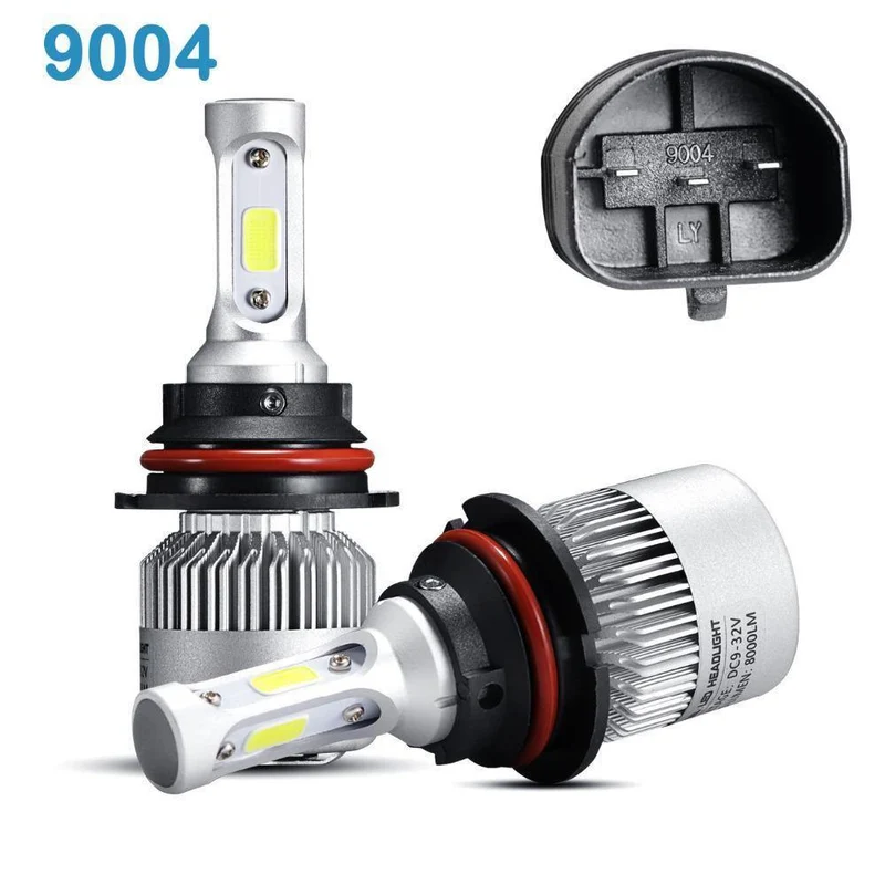LED H7 H4 H11 Birne H1 H3 HB4 9006 HB3 9005 H13 LED Scheinwerfer Kit 72W 8000lm 6500K LED Lampe Auto H 7 11 LED Auto Licht 12v