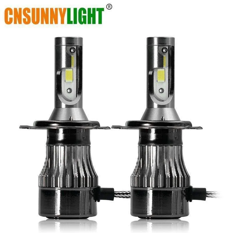 Super helle COB LED H4 H7 H11 H1 9005 Auto Scheinwerfer Lampen 72W 12000Lm/set 6500K 4300K ​​9006 881 Nebel Lampe Auto Lichter